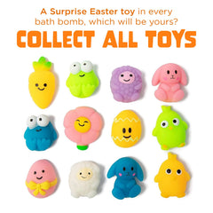 Colorful fizz from Two Sisters Easter Bath Bombs for an engaging bath