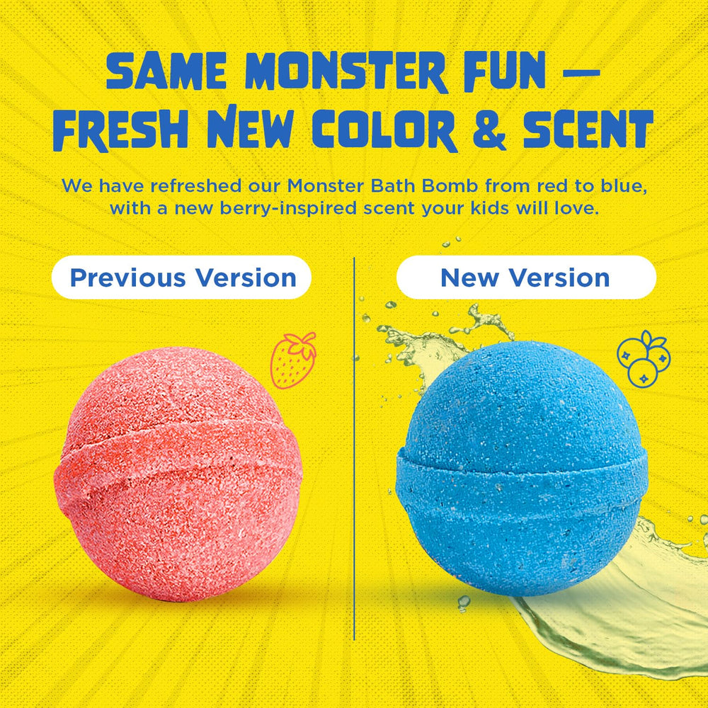 Two Sisters Poke Monster Bomb aroma frutal para baño agradable.