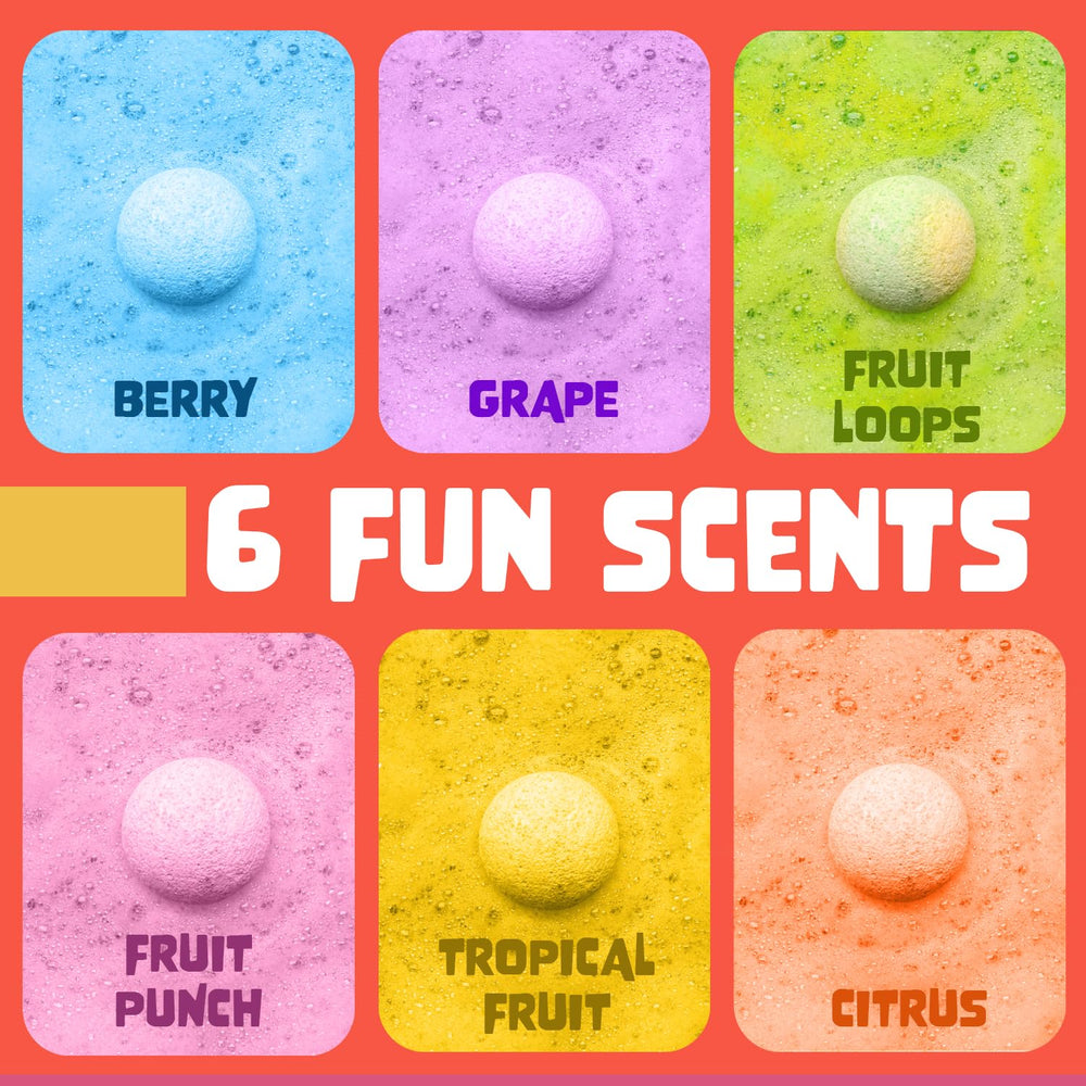 Two Sisters SLSa formula bath bomb designed for sensitive skin kids.