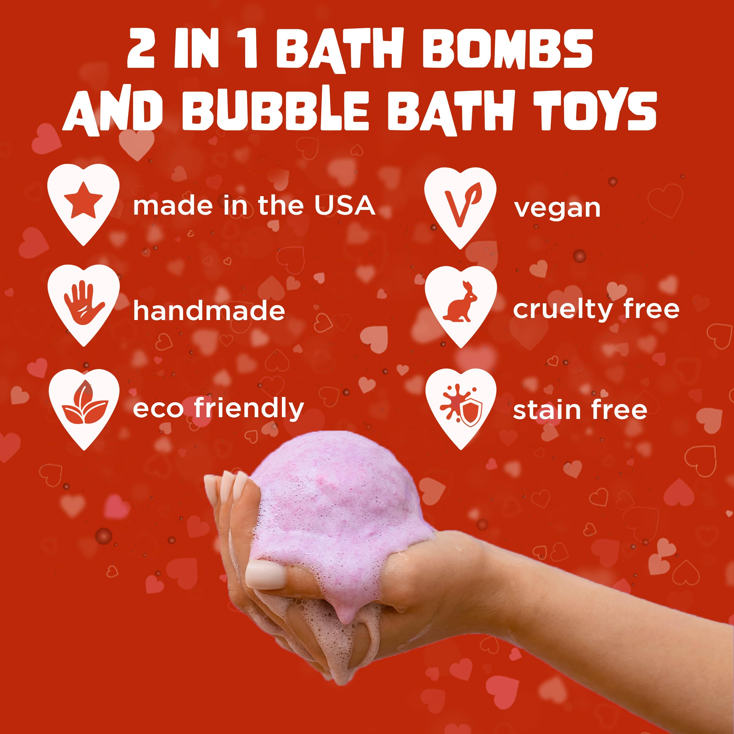Two Sisters long-lasting bubbles keep kids engaged during bath time.