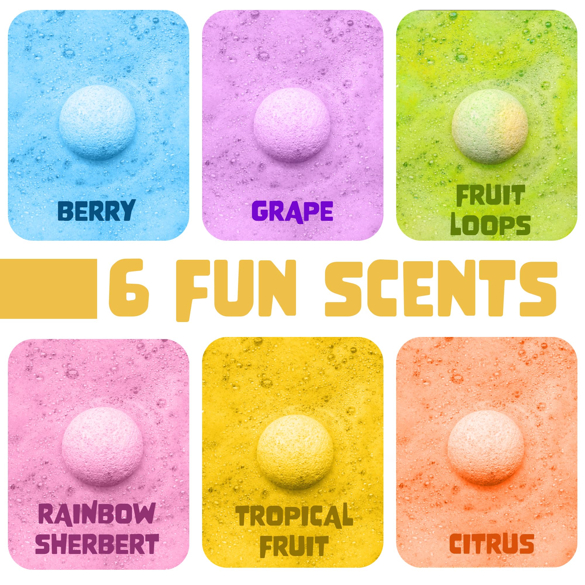 Two Sisters Valentines bath bombs reveal squishy toys as the fizz unfolds.