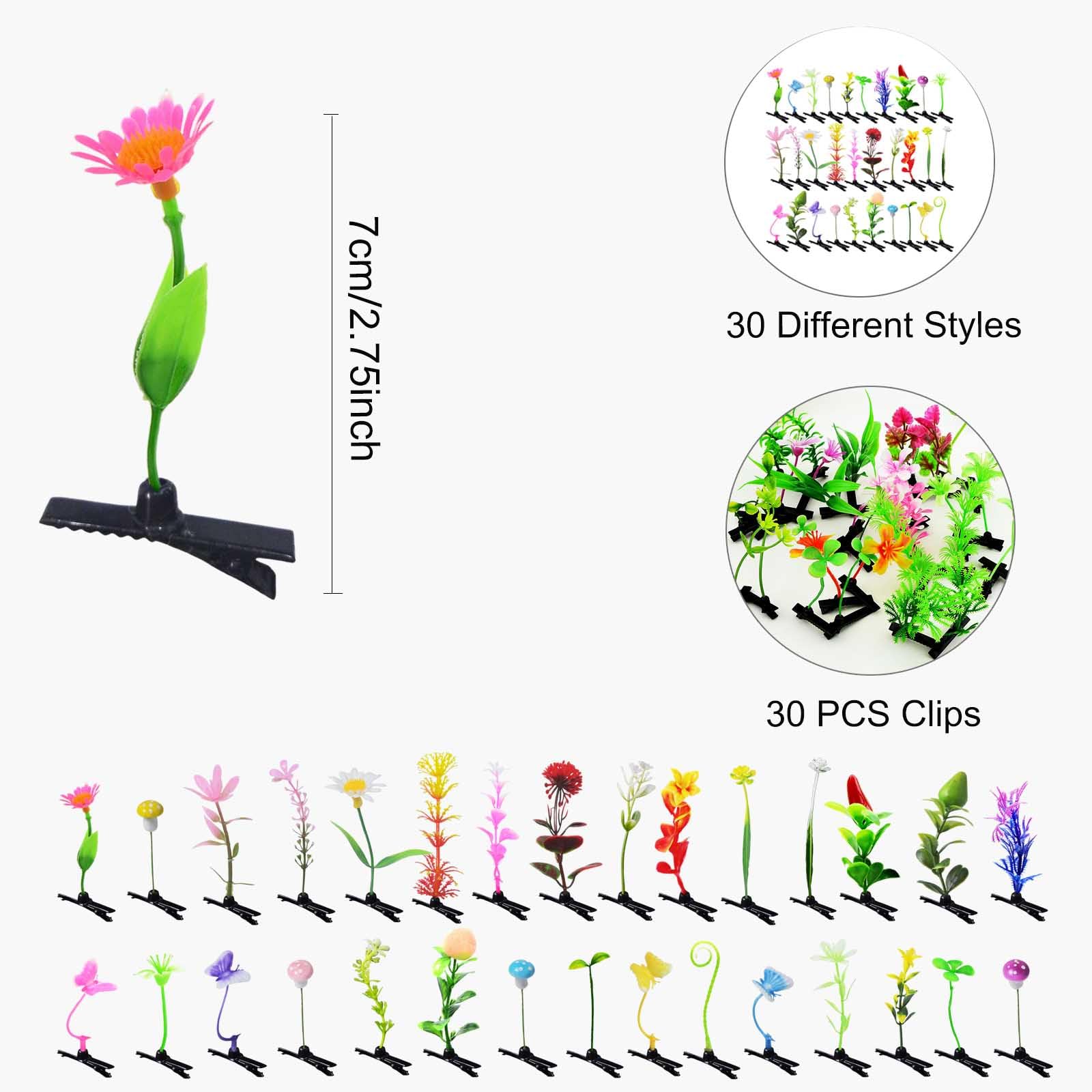 Twpribarn surtido de plantas, clip para regalo o fiesta