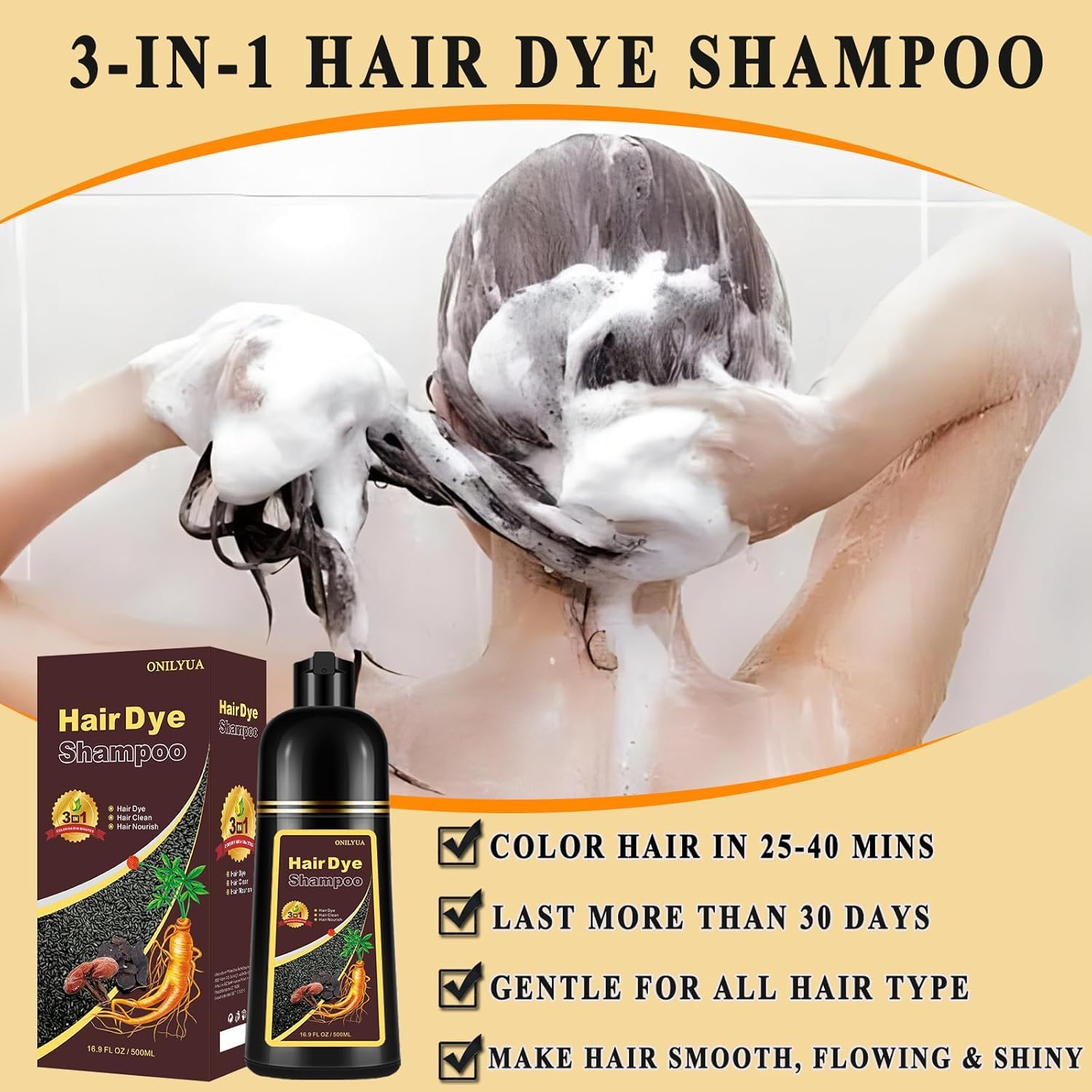 TYAYW color development process takes 25-40 minutes for rich results