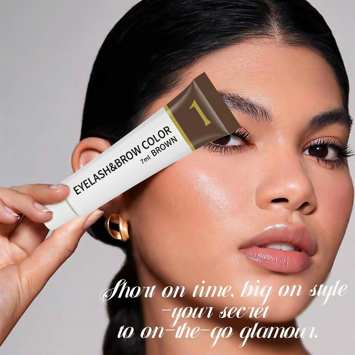 TYAYW kit color instrucciones simples para uso seguro en pestañas y cejas