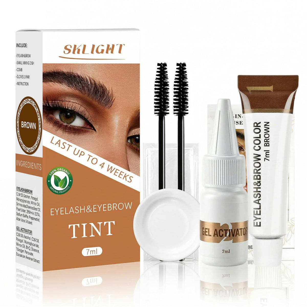 TYAYW Lash Color Kit: aplicación suave en pestañas para color duradero y definido.