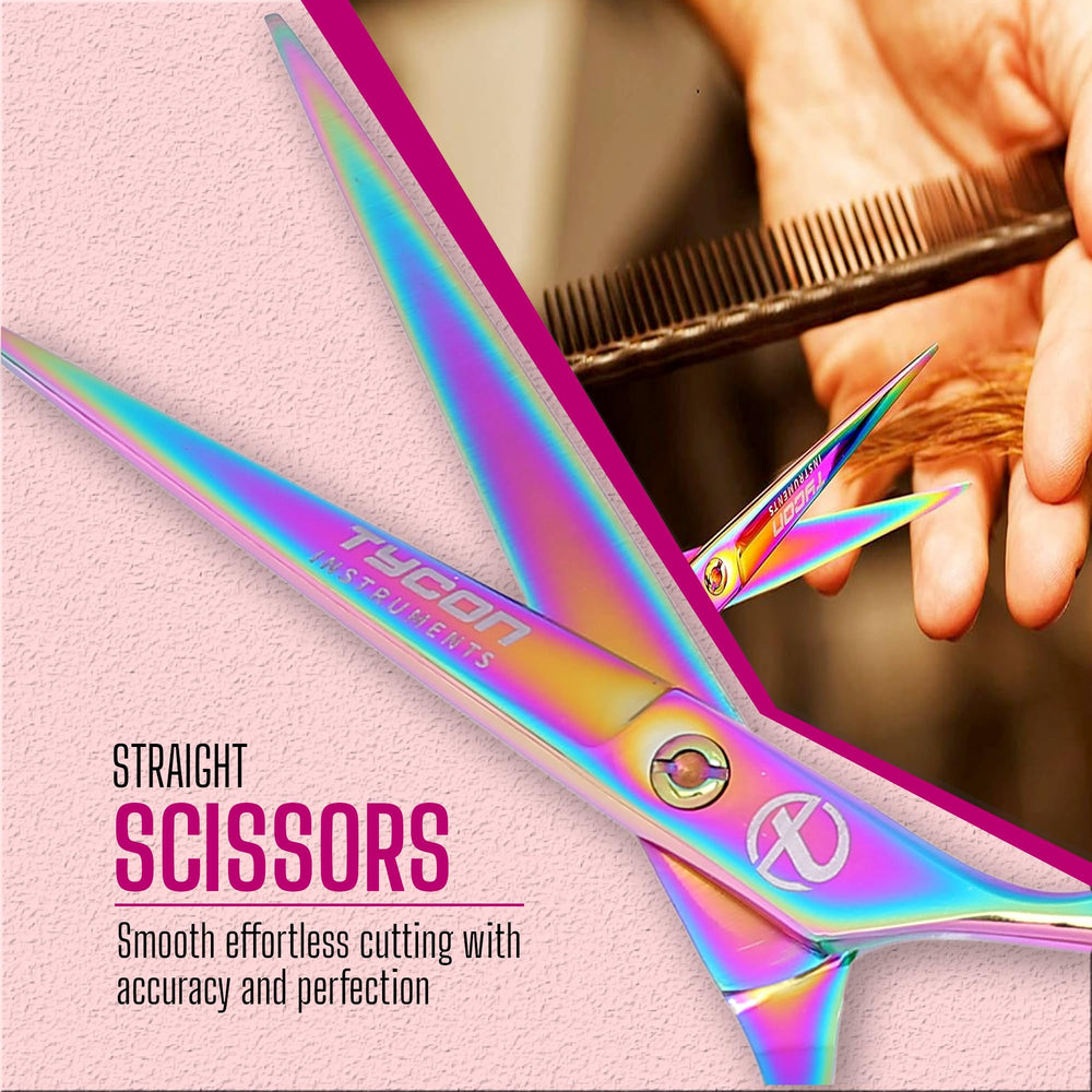 Tycon Instruments convex-edge detail for smooth, effortless hair cuts