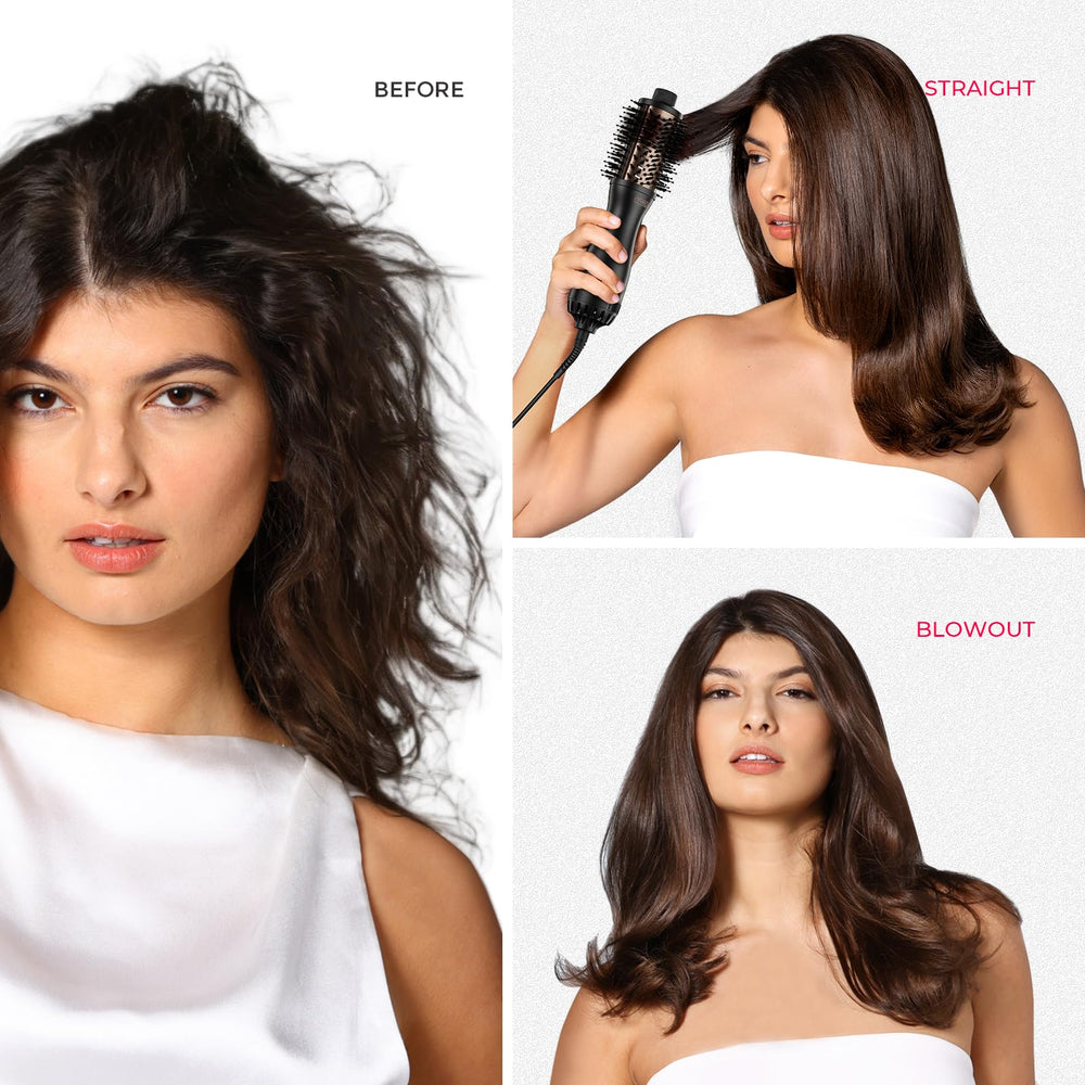 TYMO 2.0 dries wet hair quickly for a 5-minute ready blowout.