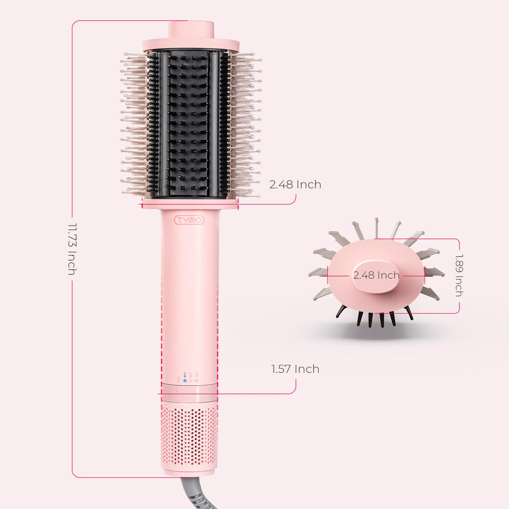 TYMO 4.0 anti-frizz shine during blowouts