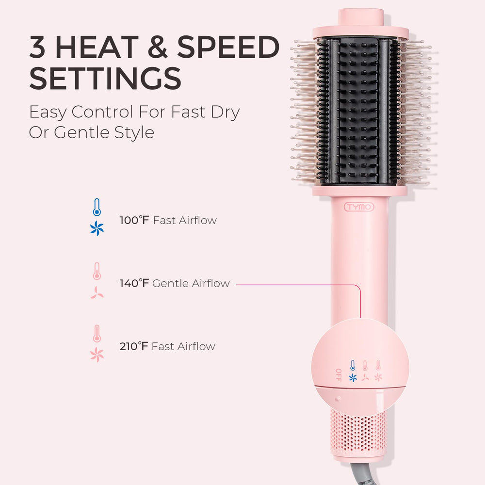 TYMO 4.0 precision heat settings for controlled styling