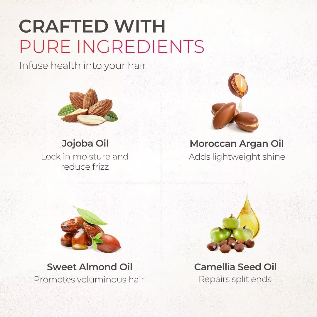 TYMO Aceite Capilar: aplicación en cabello para control de frizz.