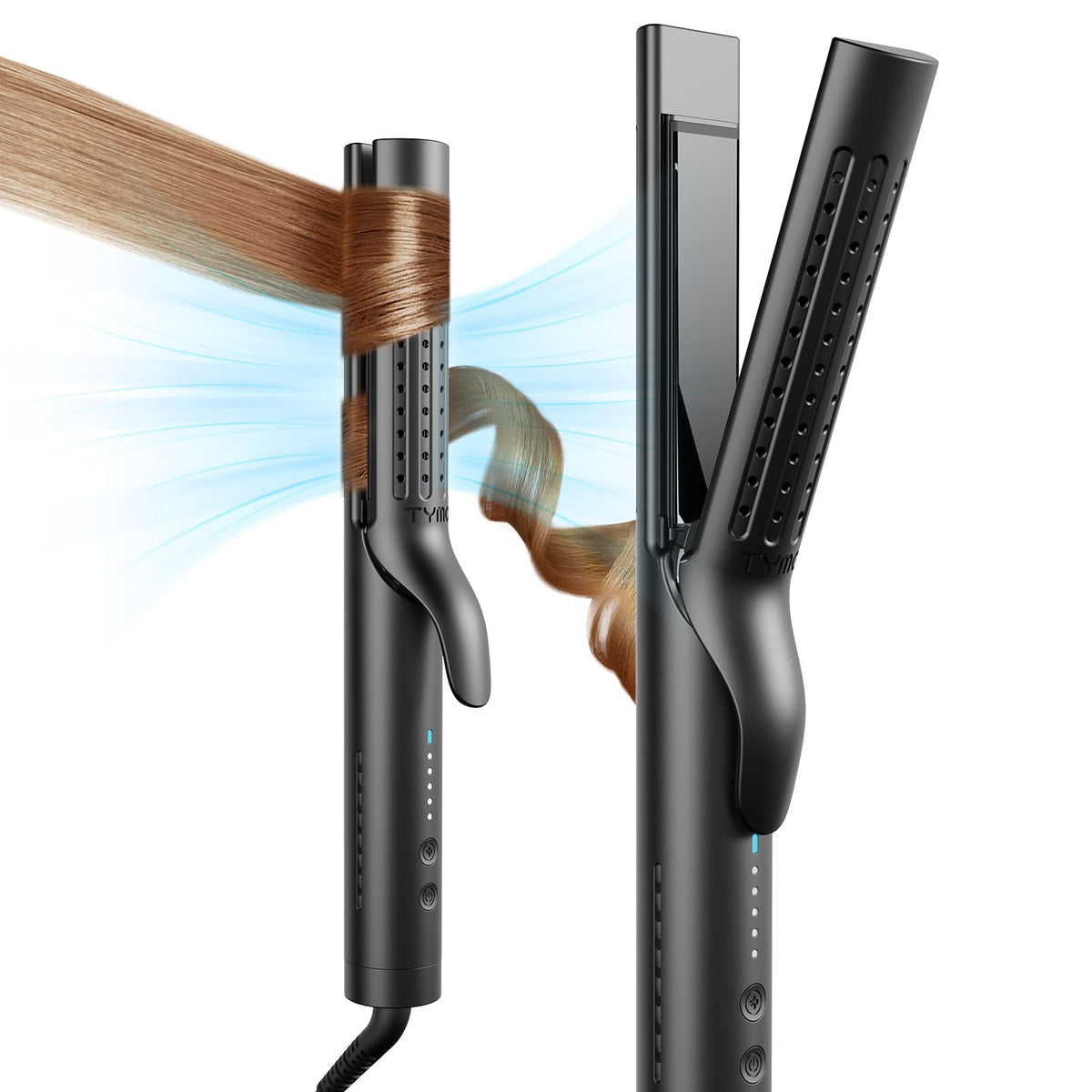 TYMO Airflow 2.0 with gentle heating panel for smooth styling