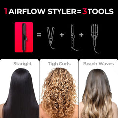 TYMO Airflow anti-tangle tips prevent snagging during styling