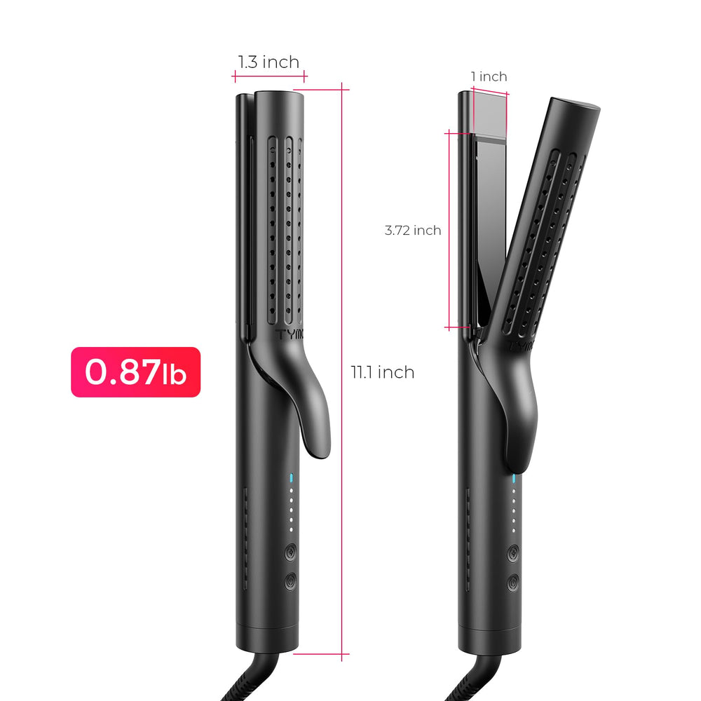 TYMO Airflow dual voltage travel-friendly design with auto shut-off