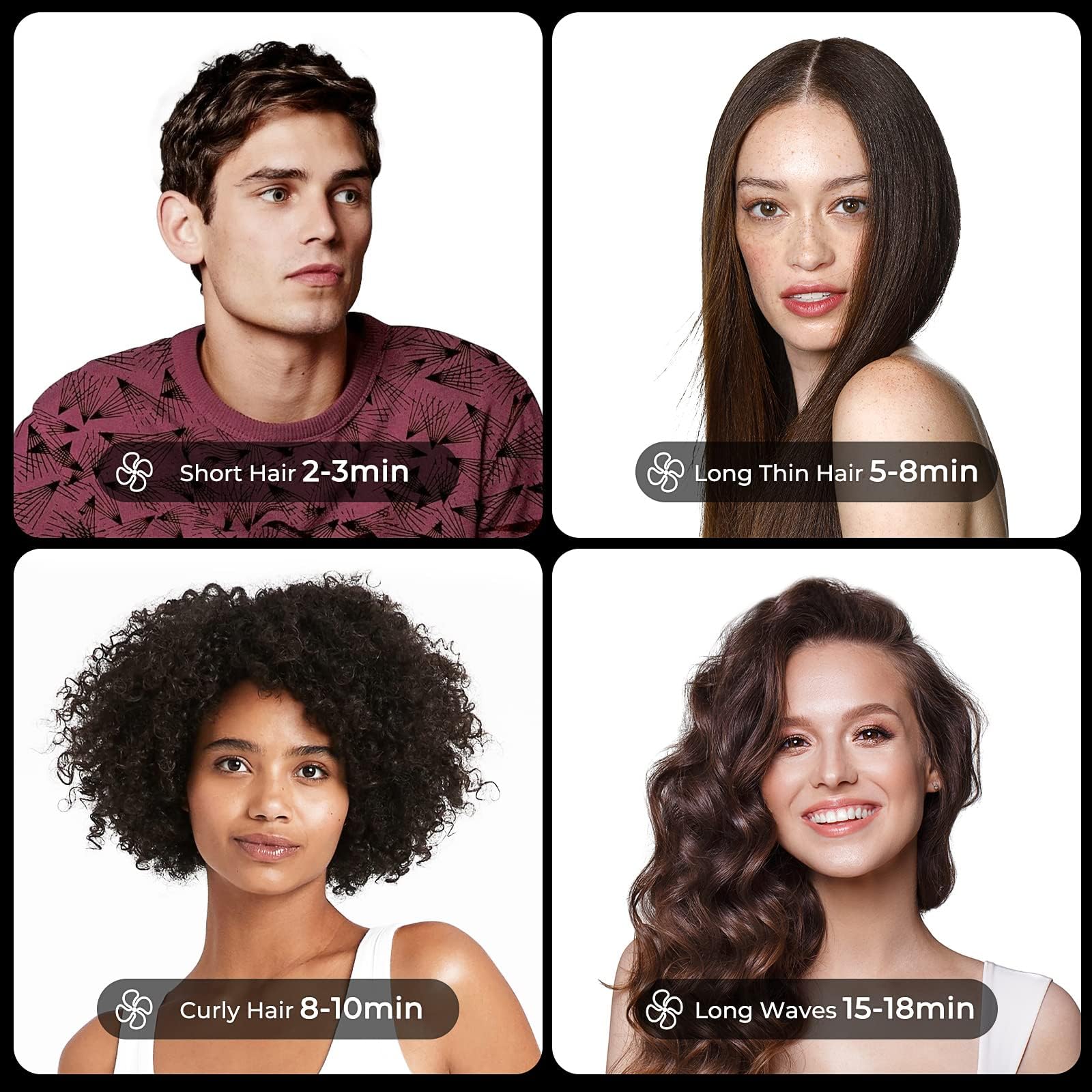TYMO AIRHYPE ionic technology helps reduce frizz and boost shine