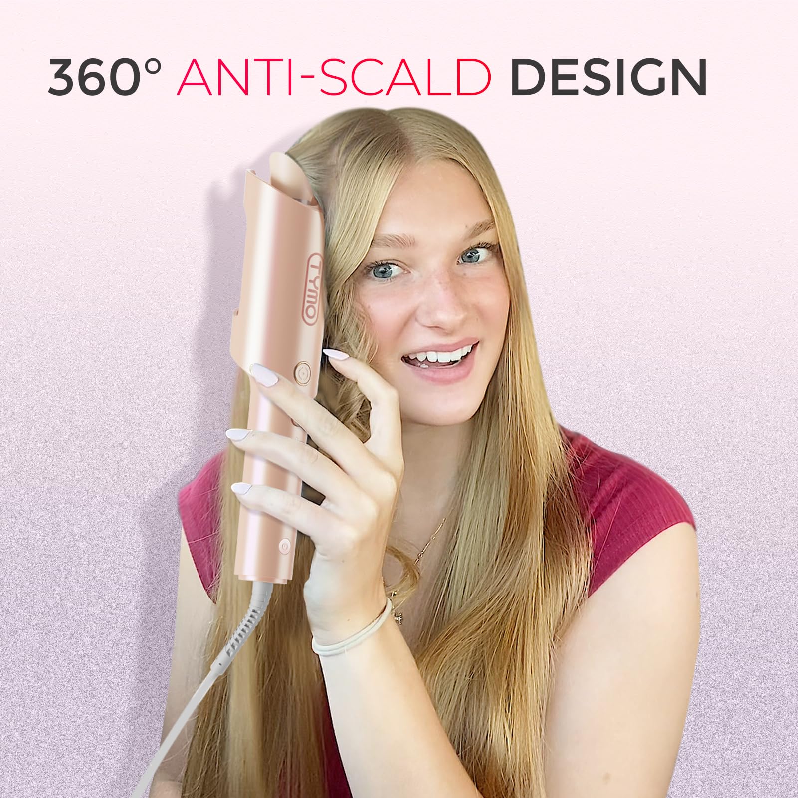 TYMO CurlPro hair guide reduces tangling for cleaner curls