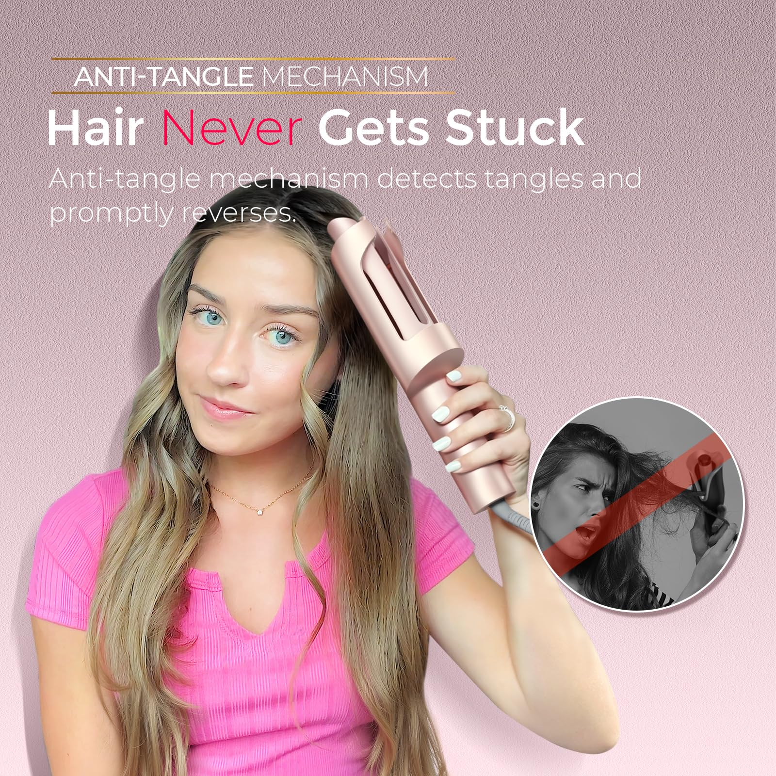 TYMO CurlPro Plus curls with 72-hour definition on suitable hair