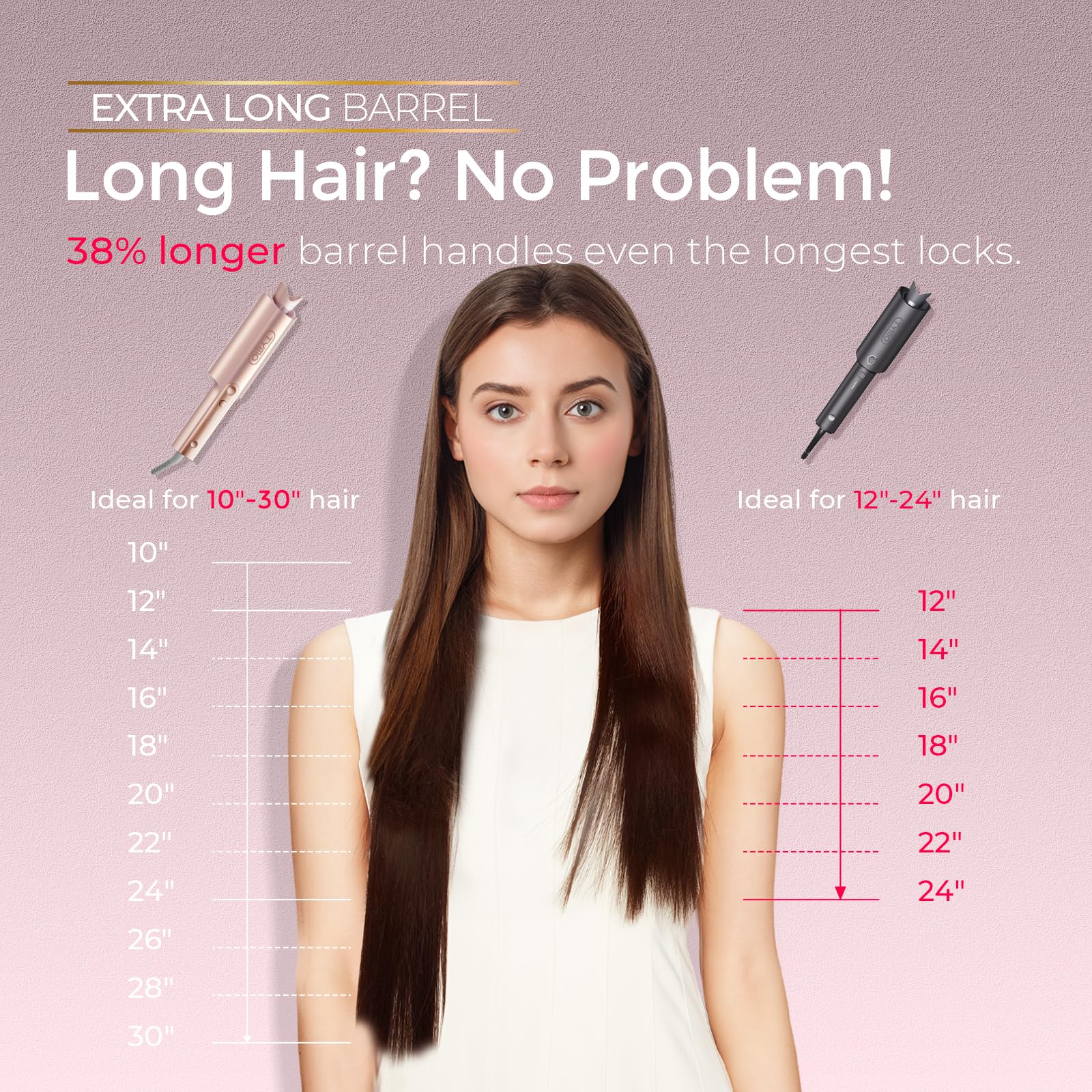 TYMO CurlPro Plus dual-PTC heaters speed up styling for busy mornings.