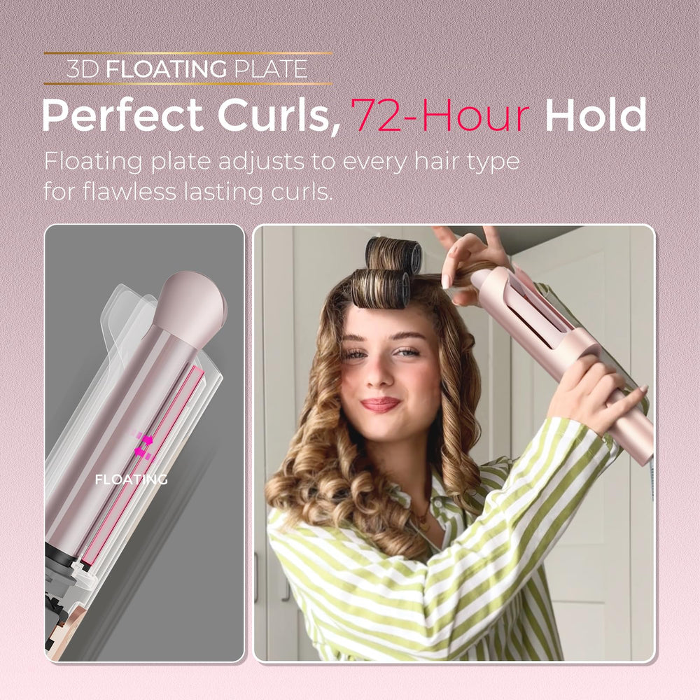 TYMO CurlPro Plus ionic tourmaline coating adds shine