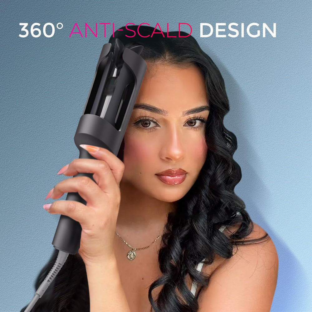 TYMO CURLPRO travel dual voltage wand is ideal for on-the-go styling.