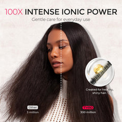 TYMO Diffuser Hair Dryer with comb attachment for fluffy, voluminous blowouts.