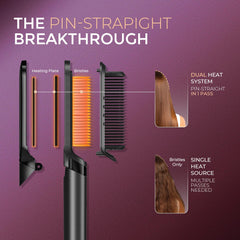 TYMO FLIPRO 5-in-1 styler use demonstrates versatile styling options at home