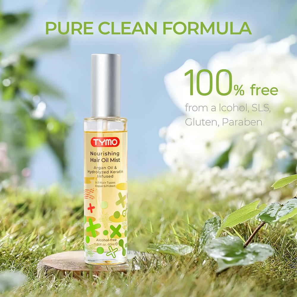 Protección UV y calor diaria con TYMO Argan Hair Oil Spray