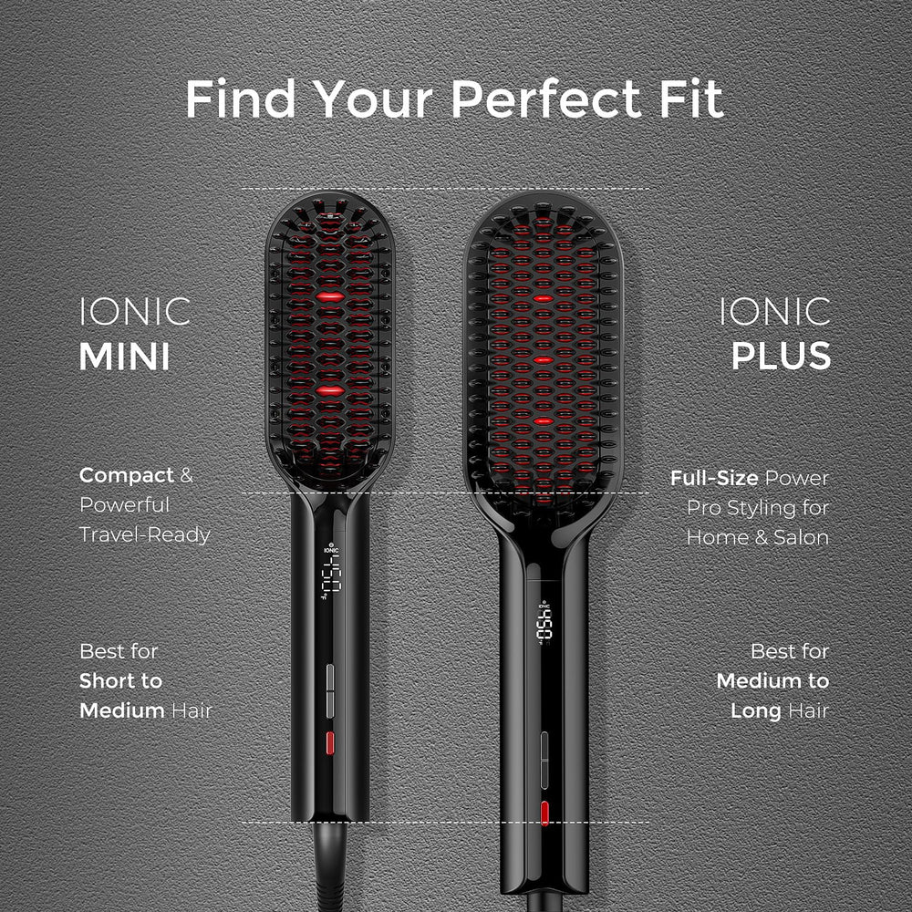 20-second heat-up for quick touch-ups on the go