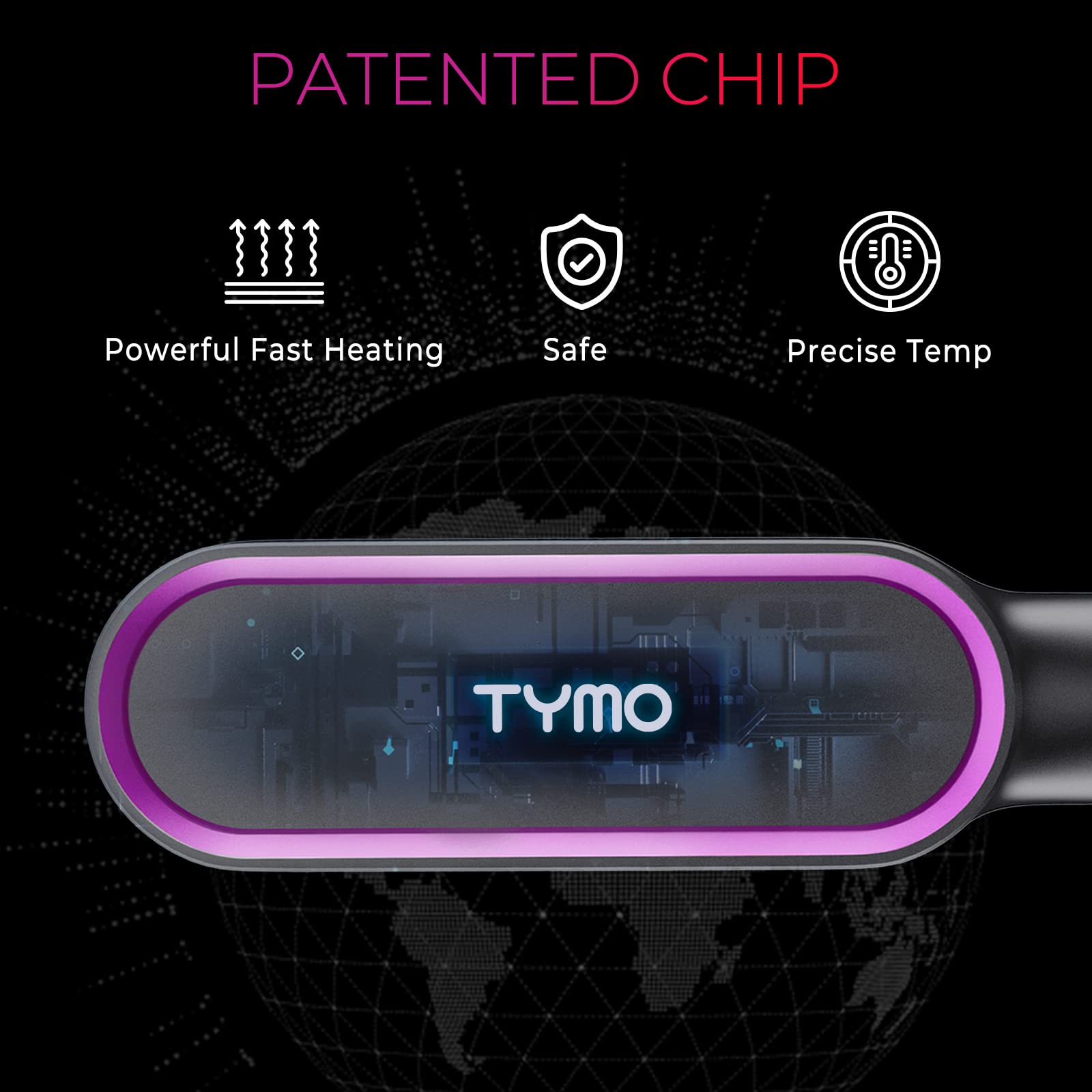 TYMO Ring anti-scald exterior for safe, confident styling