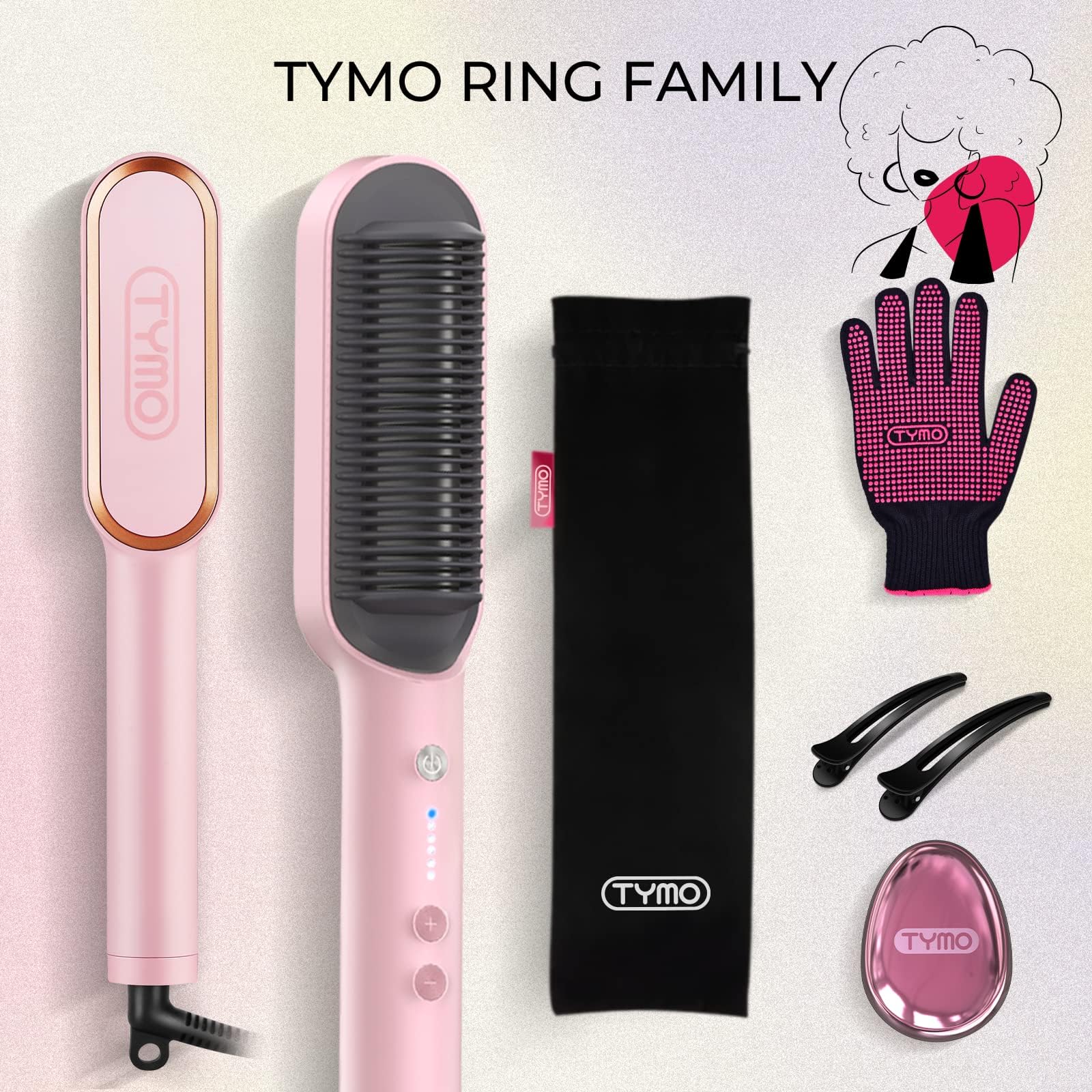 TYMO Ring auto-off after 30 minutes for safety and convenience.