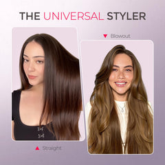 TYMO Ring keratin coating protects hair while adding shine during styling.