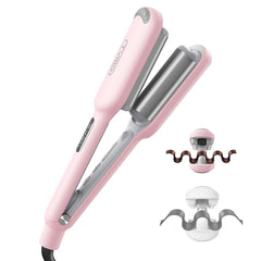 TYMO ROVY beach waves wand delivers effortless mermaid curls.
