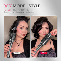 TYMO Stylux dual-voltage design is travel-ready for styling anywhere.