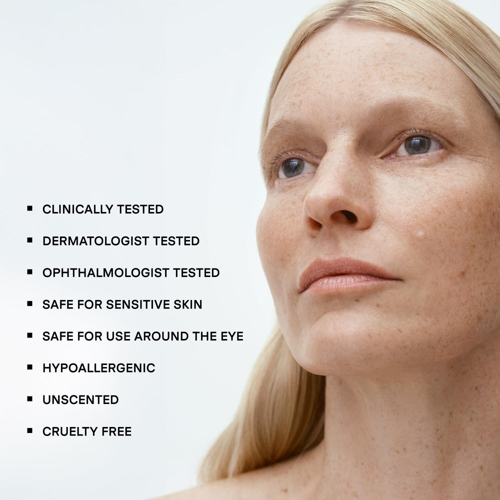 U Beauty The SUPER Hydrator on skin with a healthy glow after use