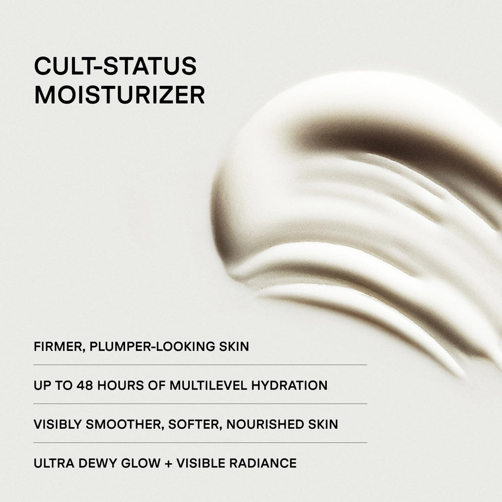U Beauty The SUPER Hydrator ingredients layout with oats and oils for nourishment