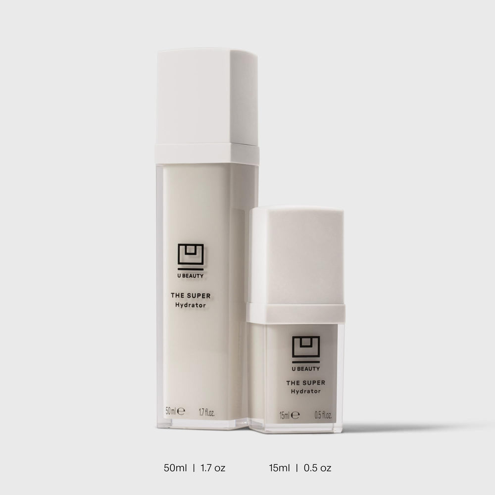 U Beauty The SUPER Hydrator packaging and product box on display for shopping