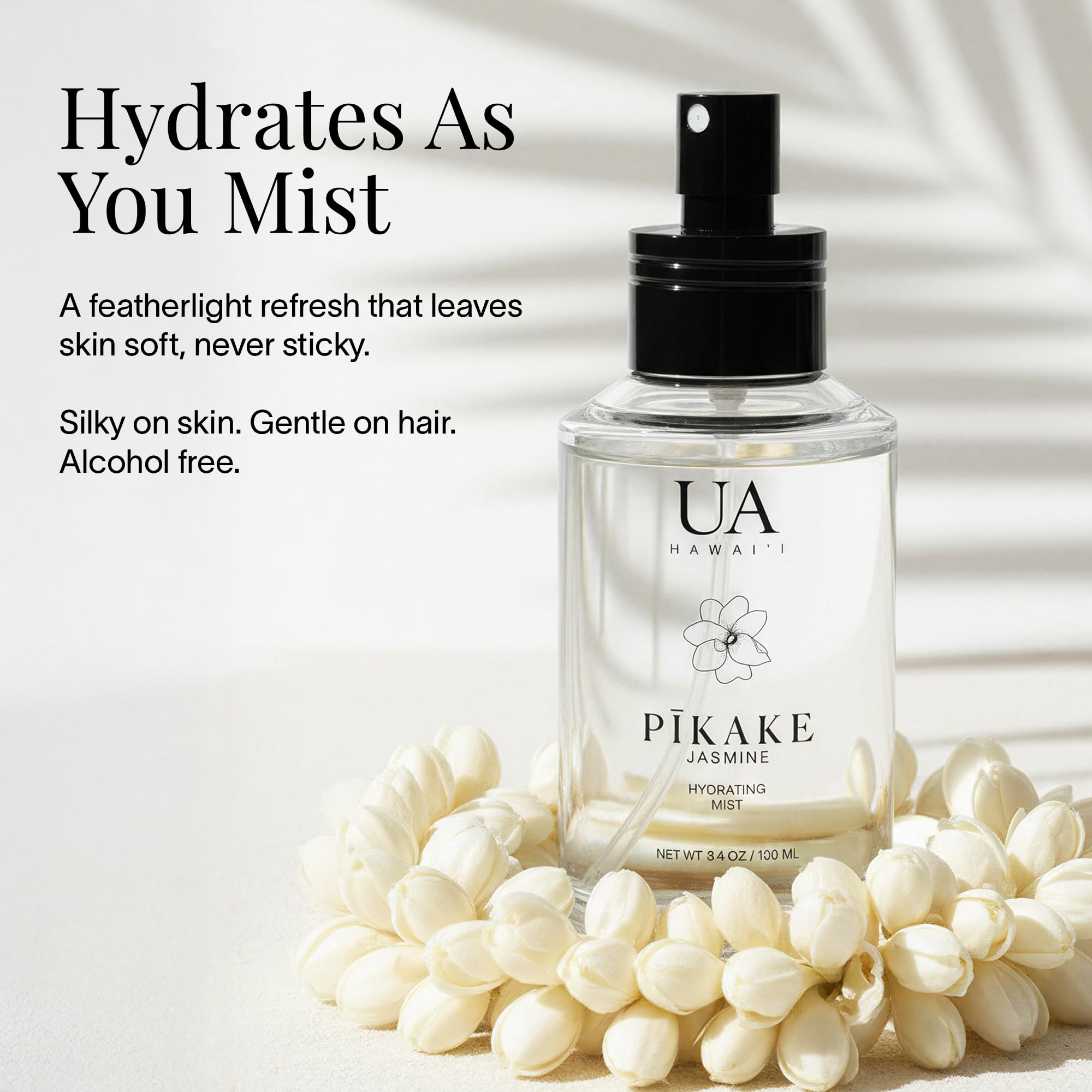 Label emphasizes hyaluronic acid and glycerin for skin hydration.