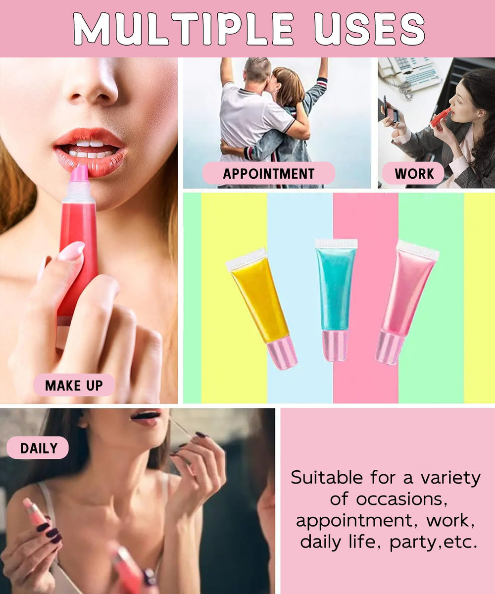 uadbau 5ml syringe for precise filling of lip gloss and other cosmetics.