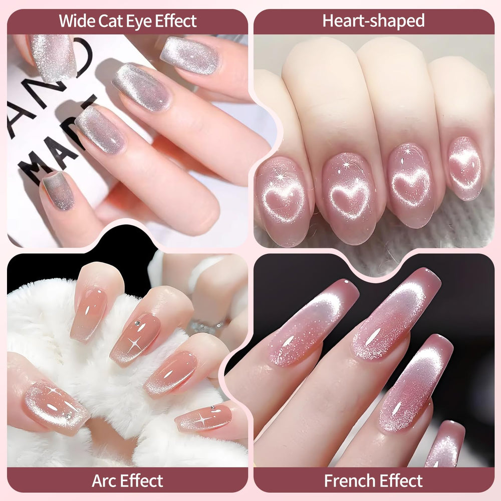 Uadbau aluminum cat eye magnet with ergonomic grip for comfortable use.
