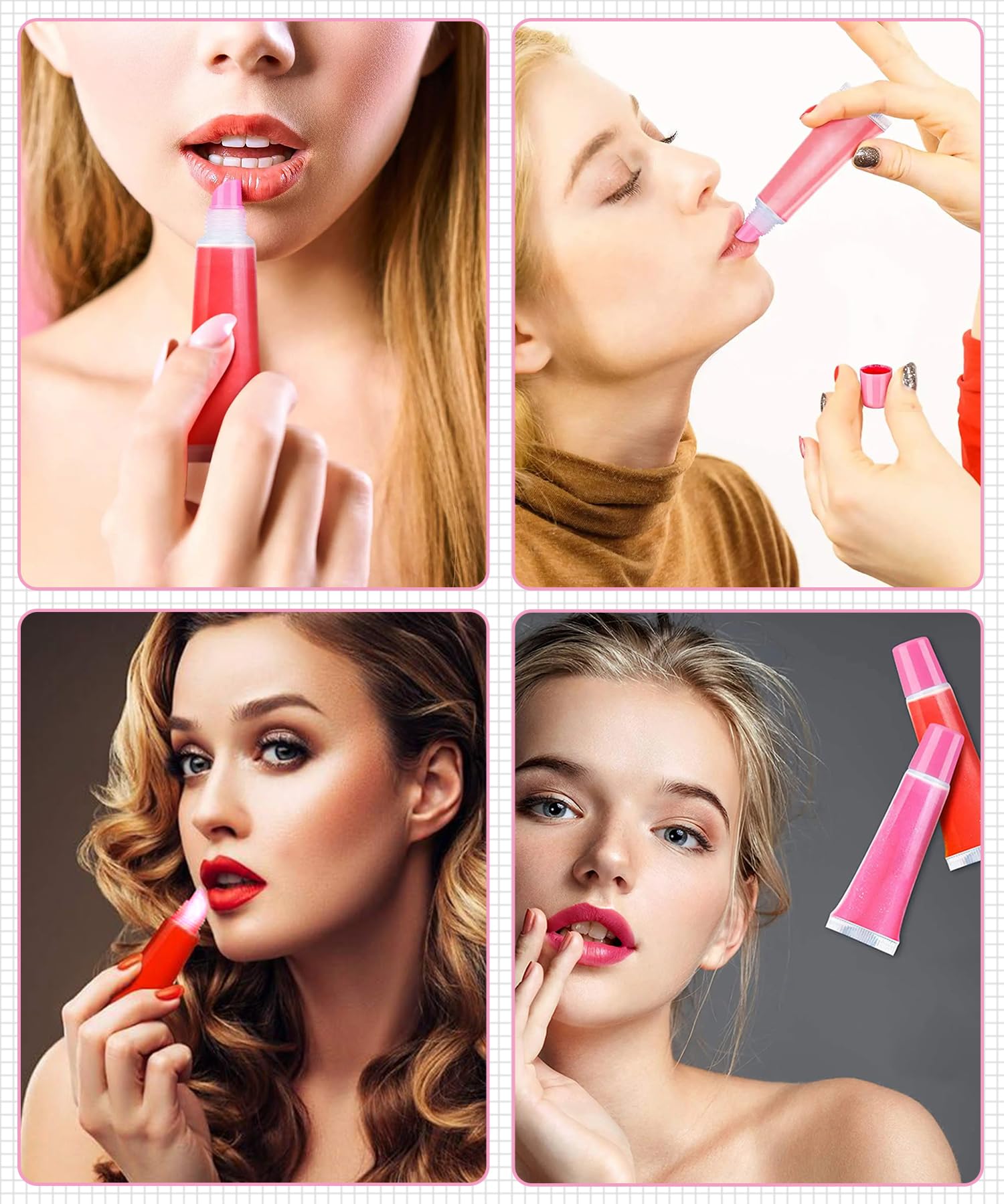 uadbau clear leak-proof tubes for safe travel storage of cosmetics.