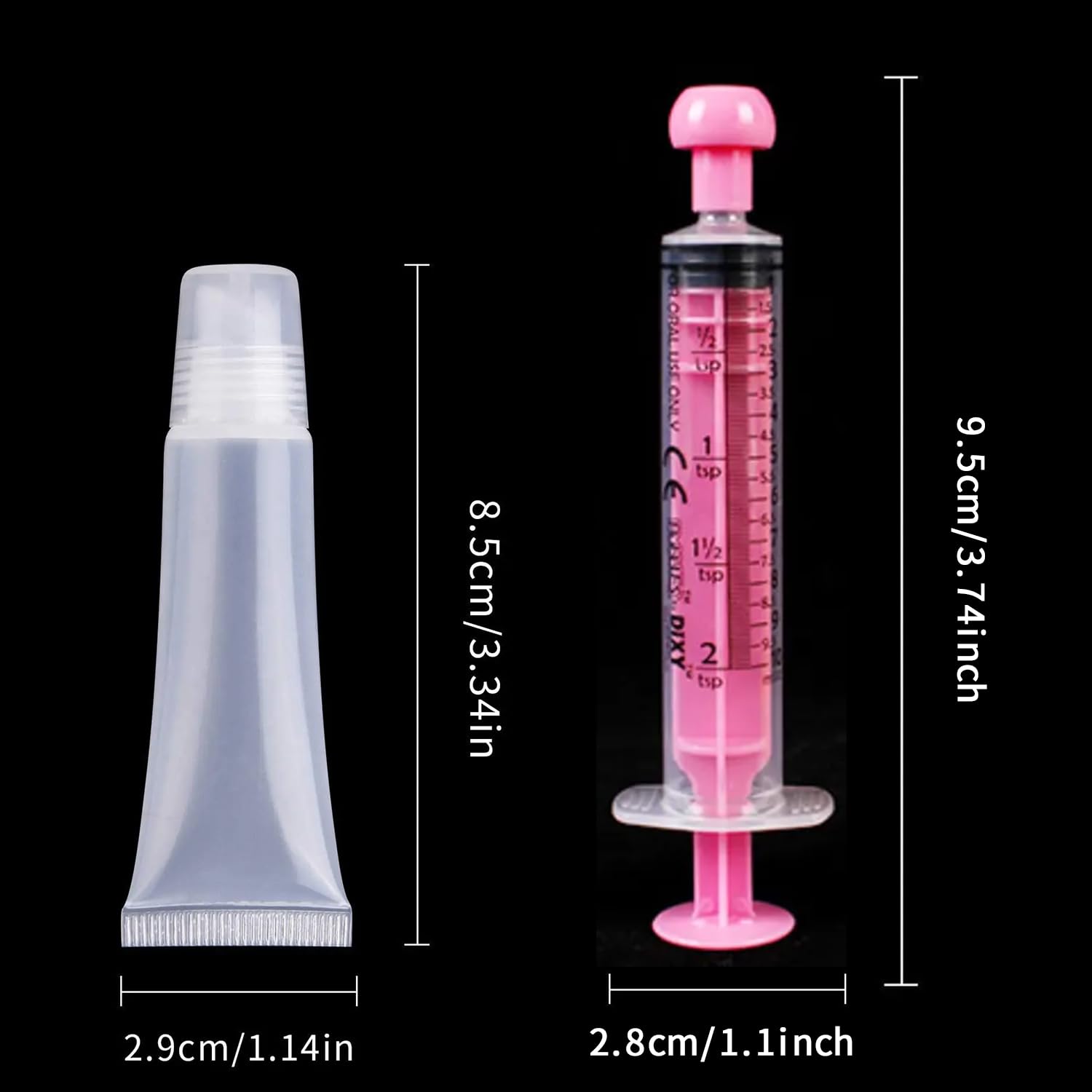 uadbau lightweight 8ml tubes ideal for on-the-go touch-ups.
