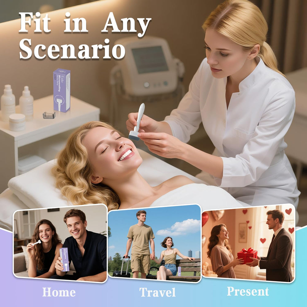 Uaike Derma Stamp easy home-use tool for quick skincare sessions.
