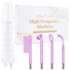 Uaike high frequency wand with mushroom glass tube for gentle indirect sessions.