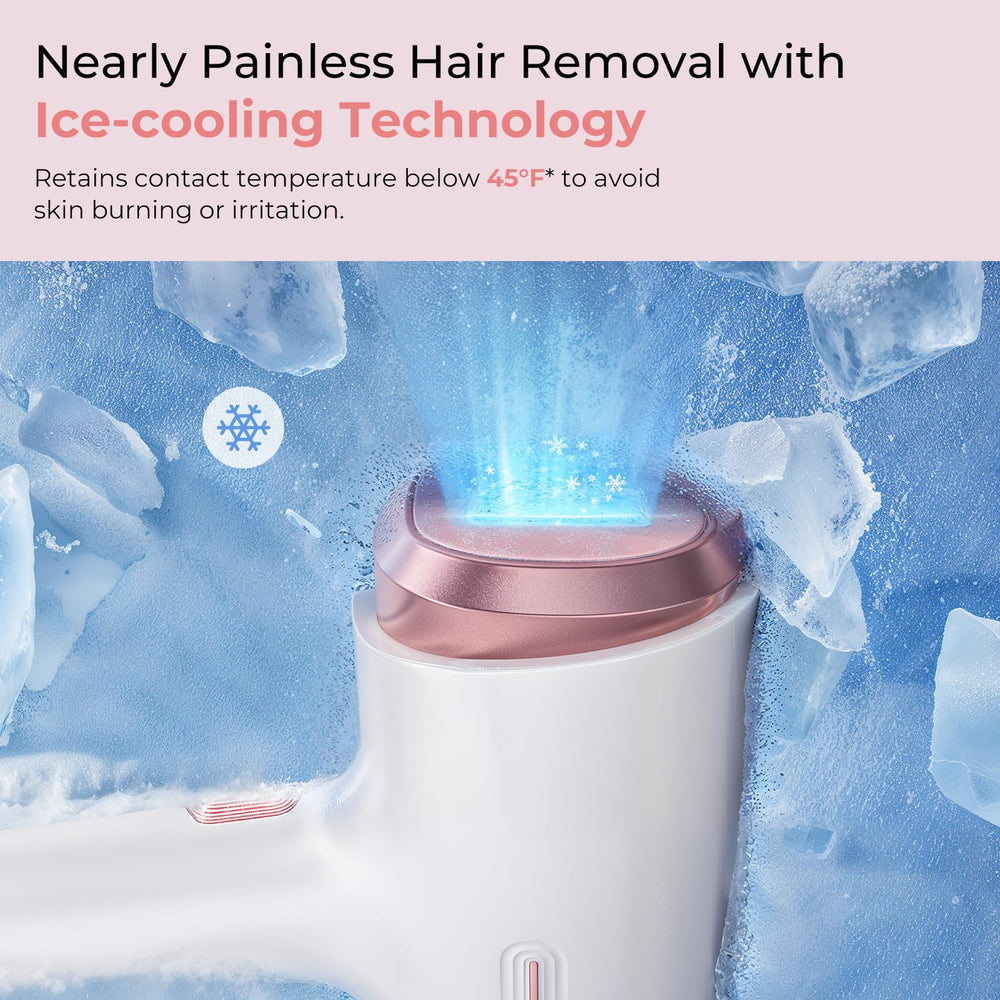 Ubroo IPL hair removal underarms for quick, painless sessions.