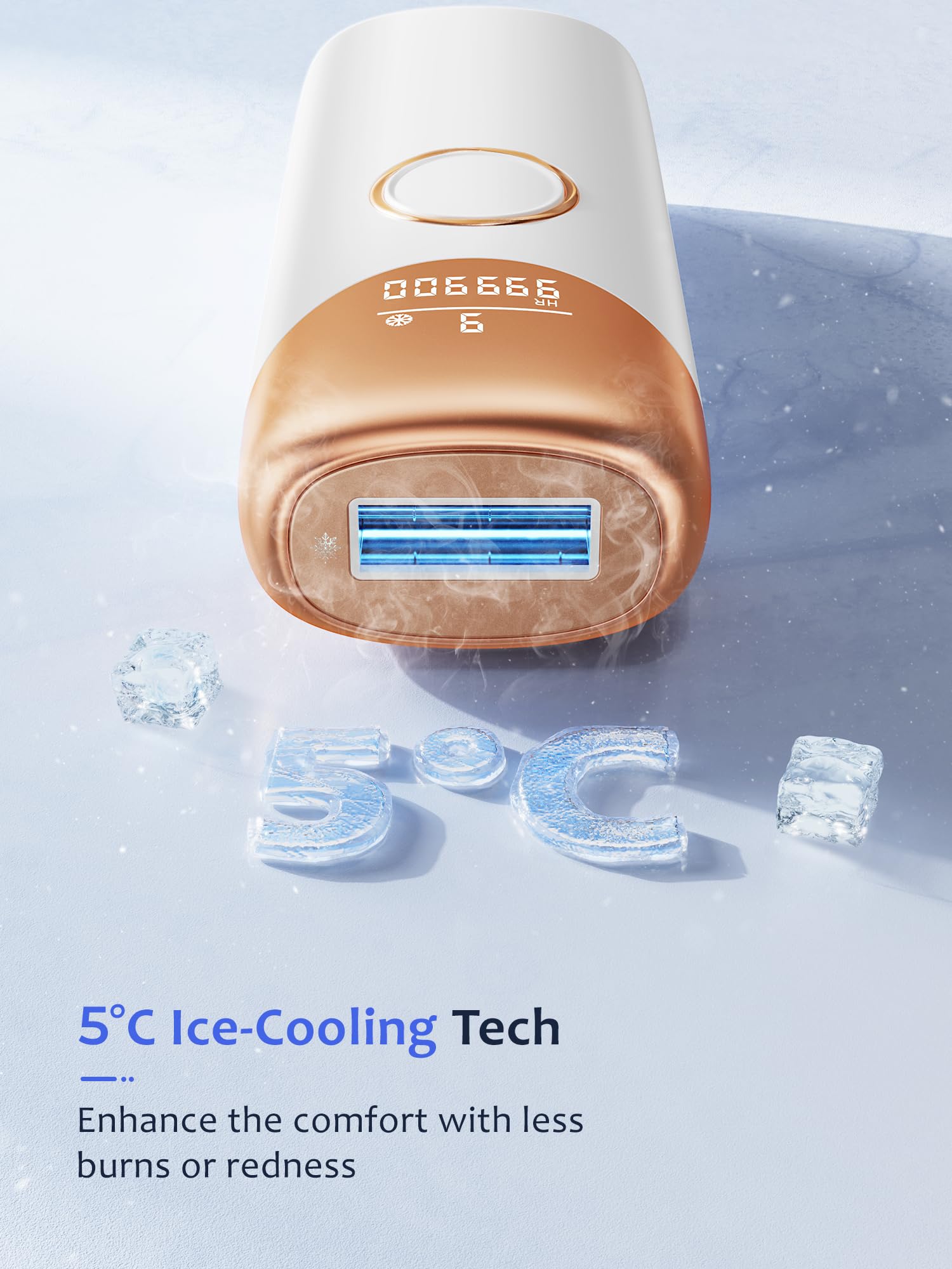 Ubroo device showing nine energy levels for customization.