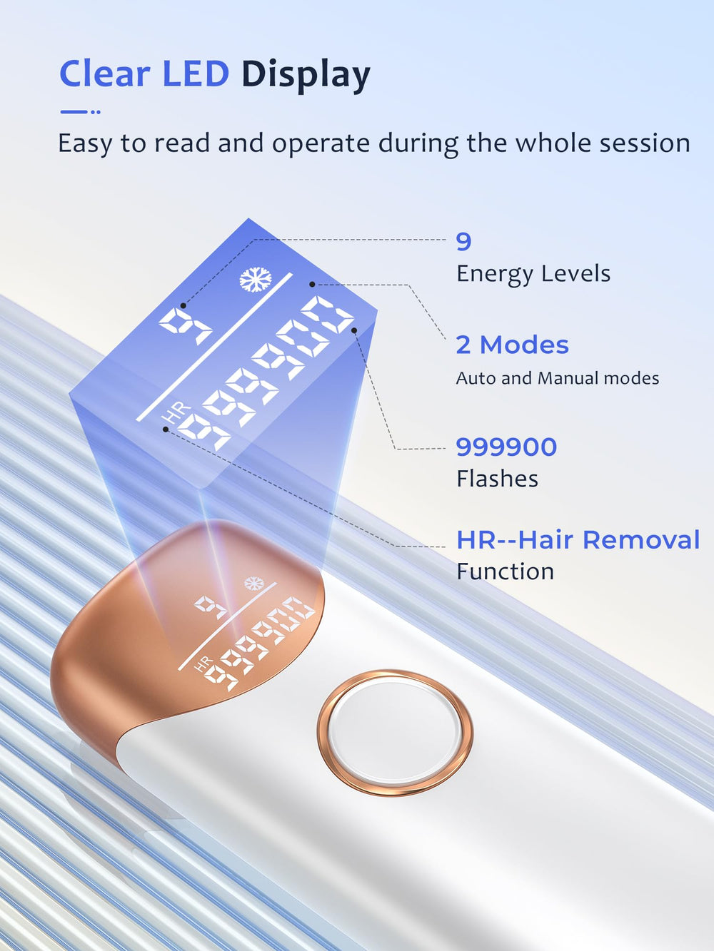 Ubroo manual and automatic modes for large areas.