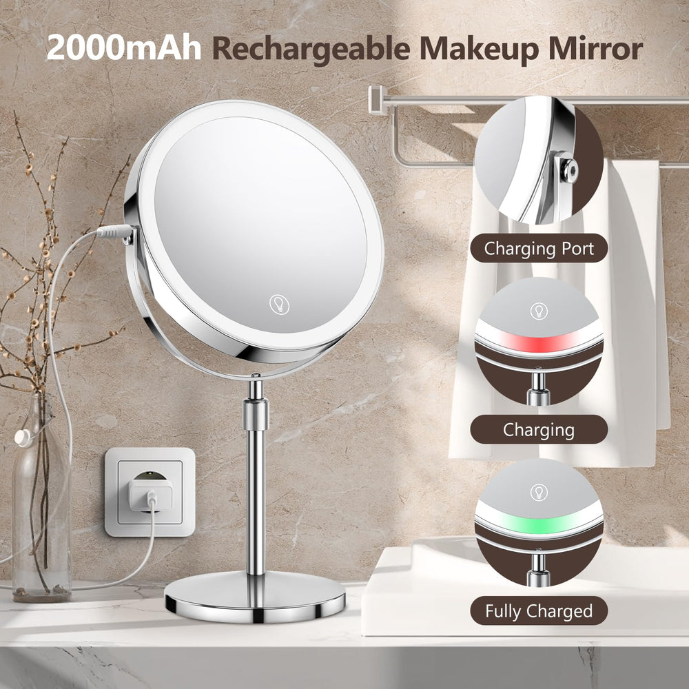 UBYMET gift-ready makeup mirror ideal for women on occasions.
