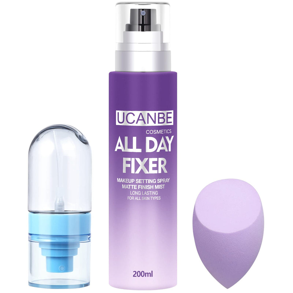 UCANBEMAKEUP: botella de viaje de 50 ml para retoques durante el día.