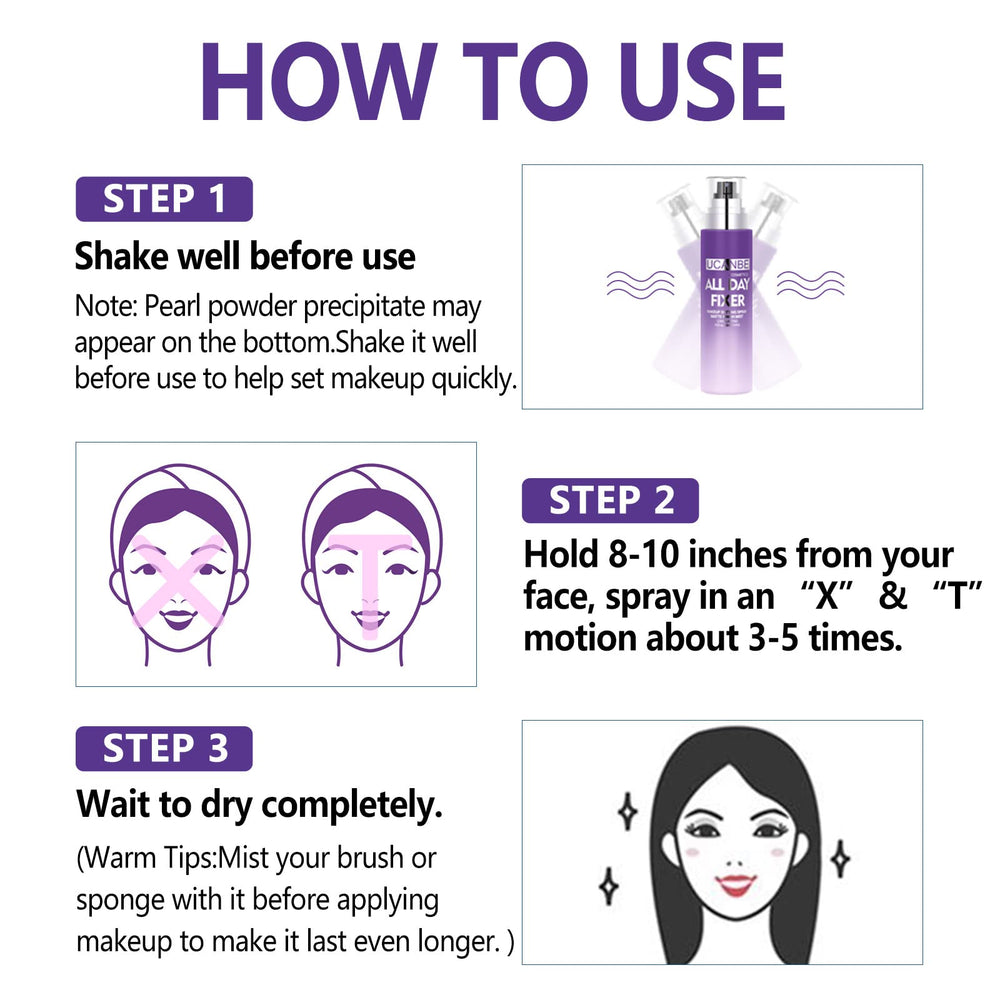 UCANBEMAKEUP: ingredientes naturales y polvo de perla para cuidado suave.