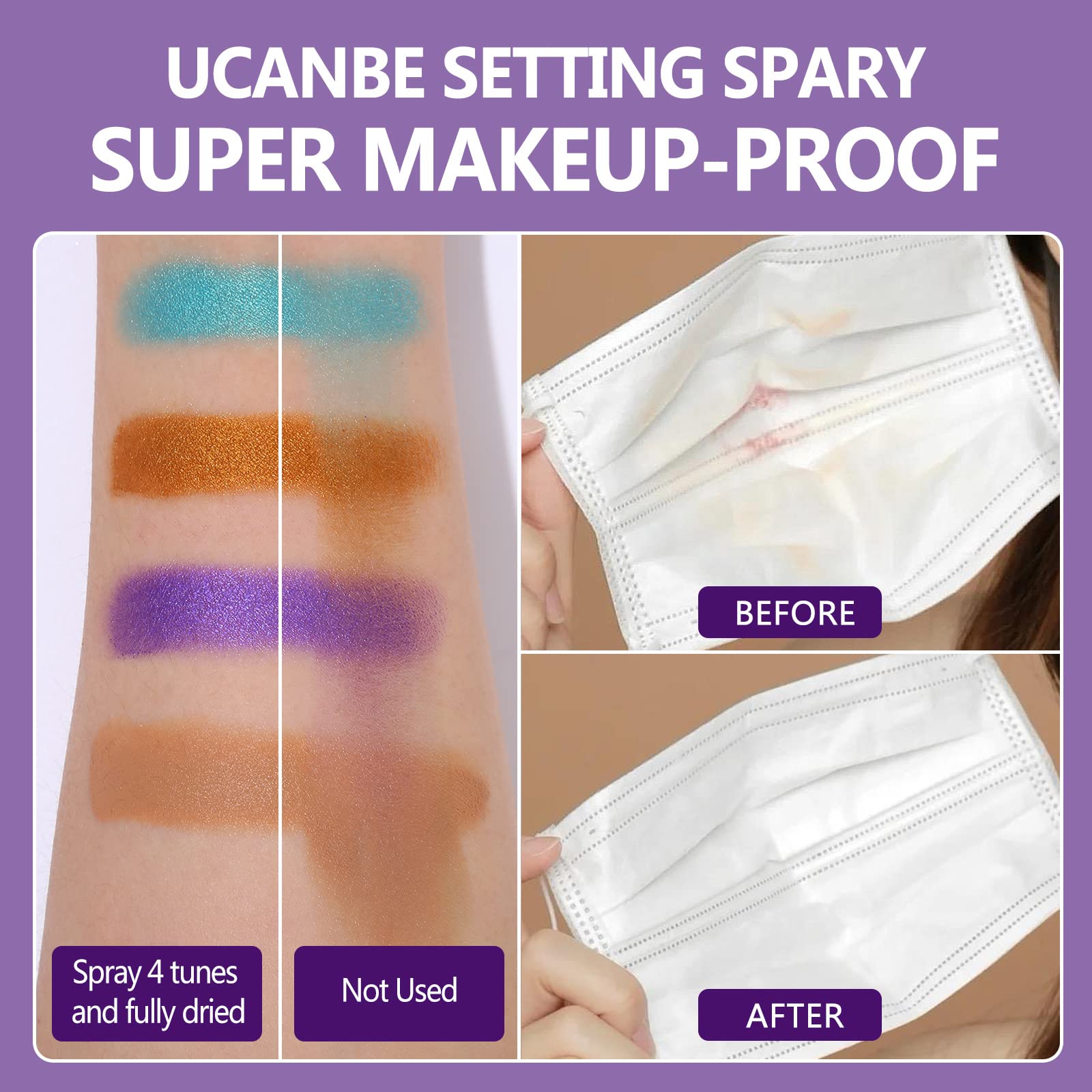 UCANBEMAKEUP: prembase fijador y tono para una base más duradera.
