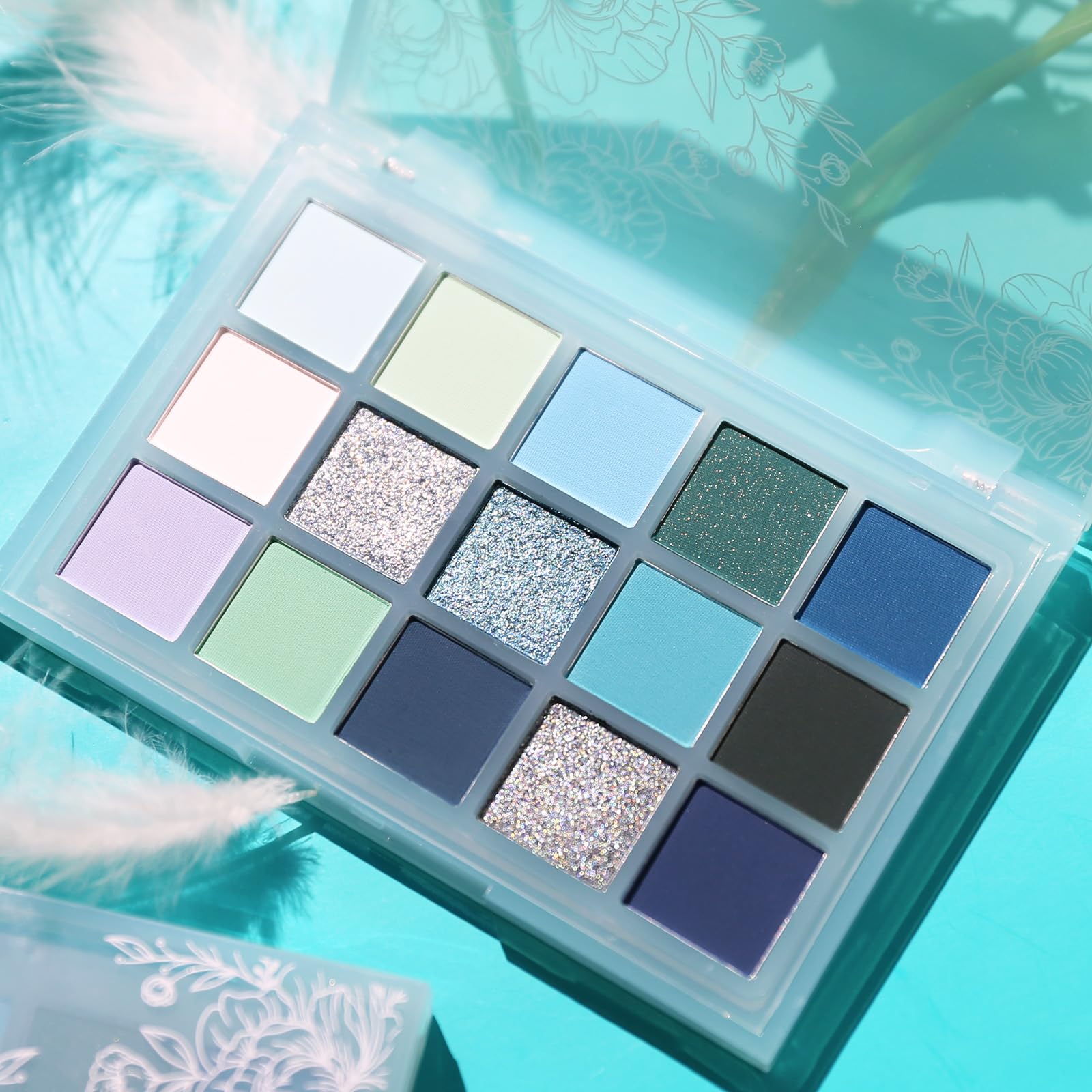 UCANBE 15-color palette complete look demonstrates full range for day-to-night versatility.